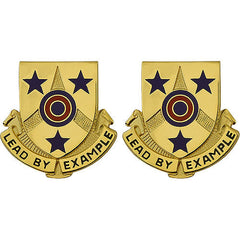 3rd NCO Academy Unit Crest (Lead By Example) Army Unit Crests