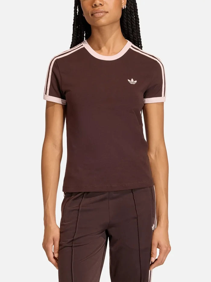 ADIDAS ORIGINALS 3S Tee Slim "Aurora Coffee" - Kategorize edilmemiş T-SHIRT