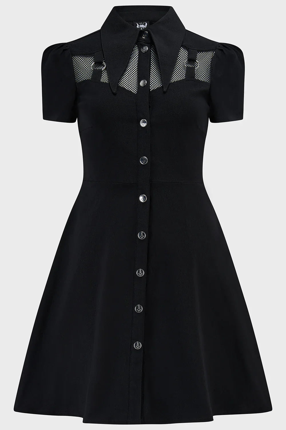 Jovana Collar & Ring Dress