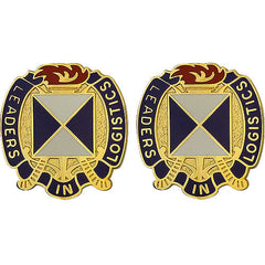 4th Sustainment Command Unit Crest (Leaders in Logistics) Army Unit Crests
