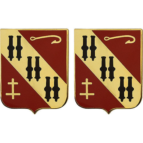 5th ADA (Air Defense Artillery) Unit Crest (No Motto) Army Unit Crests
