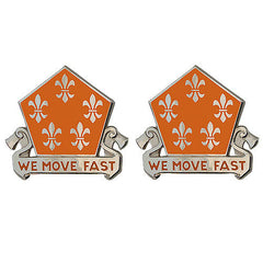 5th Signal Brigade Unit Crest (We Move Fast) Army Unit Crests