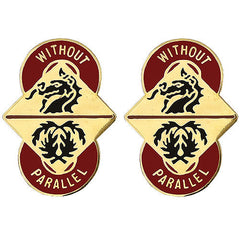 8th Transportation Brigade Unit Crest (Without Parallel) Army Unit Crests