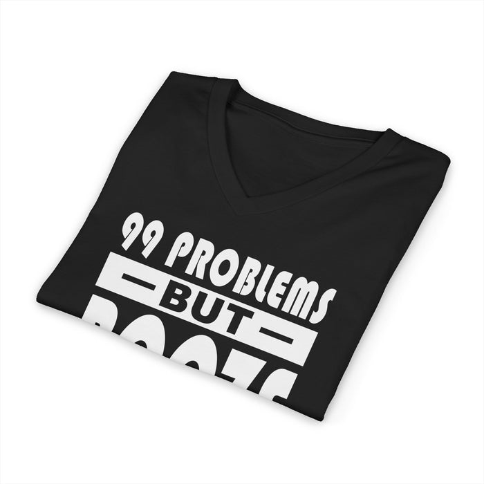99 Problems Booze Ain't One AA V-Neck Tee