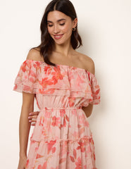 Off The Shoulder Maxi Dress