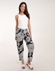 Gold Foil Printed Trousers