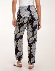 Gold Foil Printed Trousers