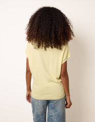 Short Sleeve Texture Knit Top