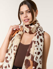 Leopard Print Scarf