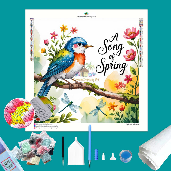 A Song of Spring Diamond Painting