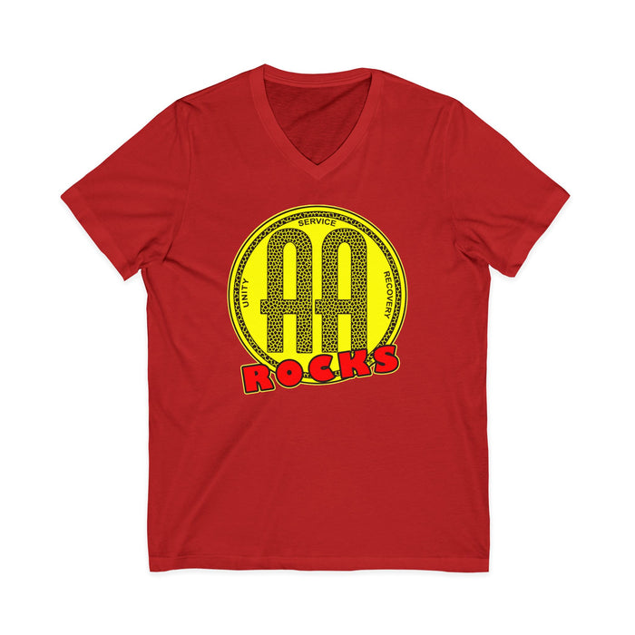 AA Rocks AA V-Neck Tee