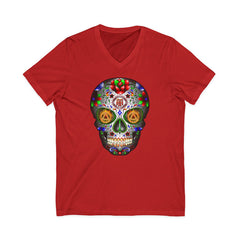 AA Sugar Skull AA V-Neck Tee