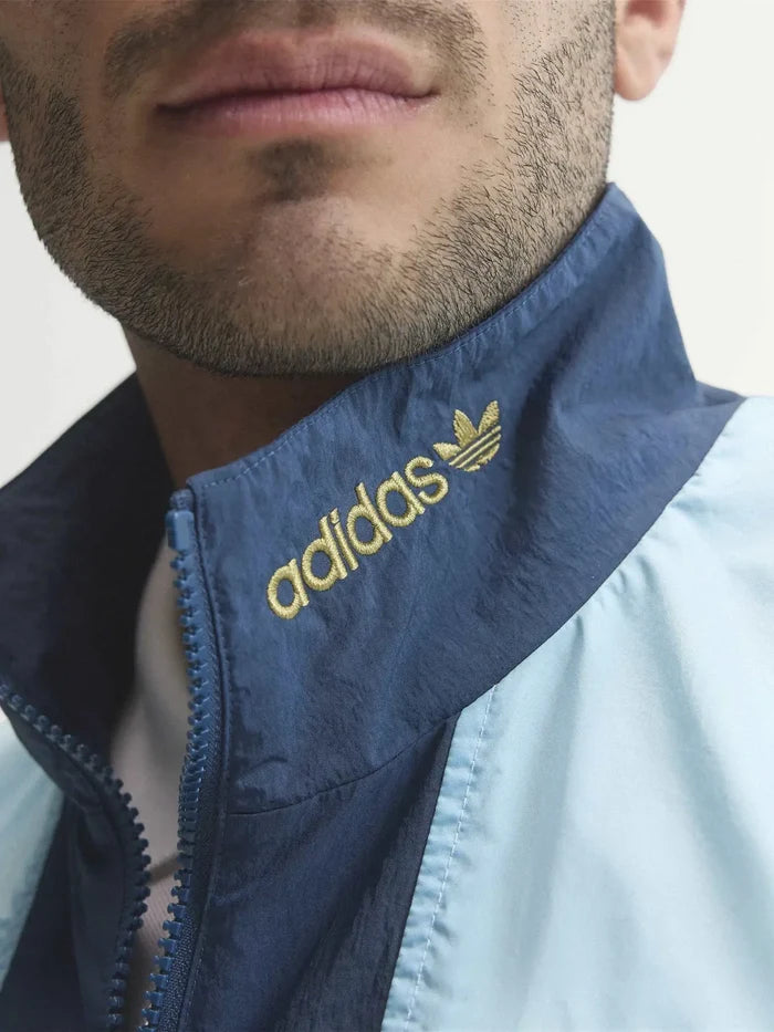 ADIDAS ORIGINALS AFA Argentina EQT Track Top - Crew Navy – Crew Navy, yaka yakın çekim