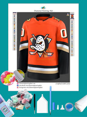 Anaheim NHL Jersey Diamond Painting