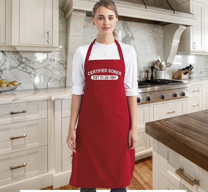 Apron - Certified Sober Apron