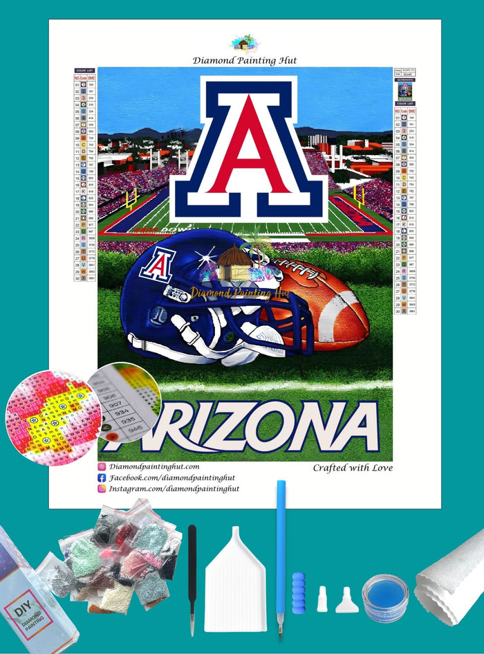 Arizona NCAA Home Diamond Painting