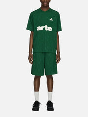 ADIDAS ORIGINALS Arte Antwerp x adidas Engineered Lace Shorts - Ama – yeşil, önden görünüm