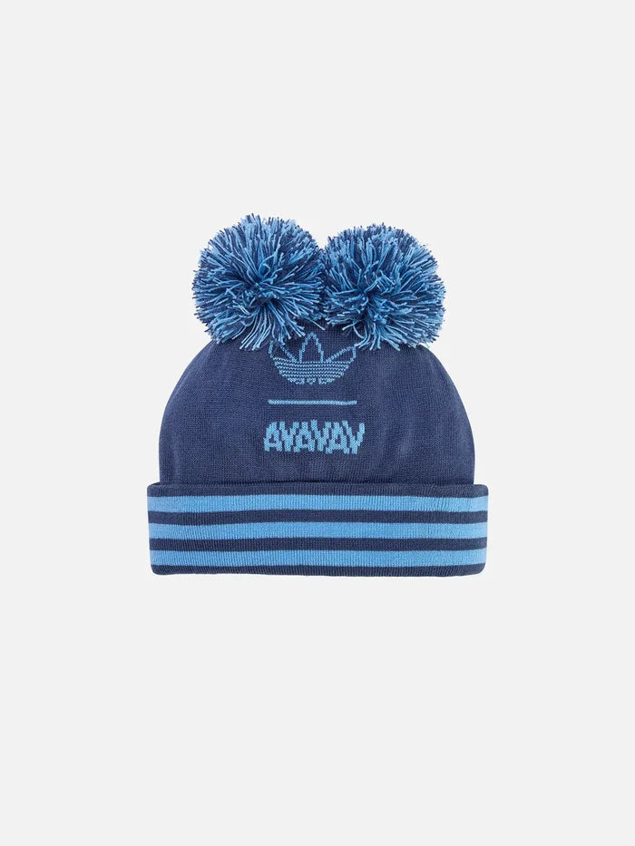 ADIDAS ORIGINALS AVAVAV x adidas Pom Pom Beanie "Night Marine" - Uncategorized BERE