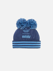 ADIDAS ORIGINALS AVAVAV x adidas Pom Pom Beanie "Night Marine" - Uncategorized BERE