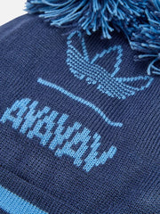 ADIDAS ORIGINALS AVAVAV x adidas Pom Pom Beanie "Night Marine" - Uncategorized BERE
