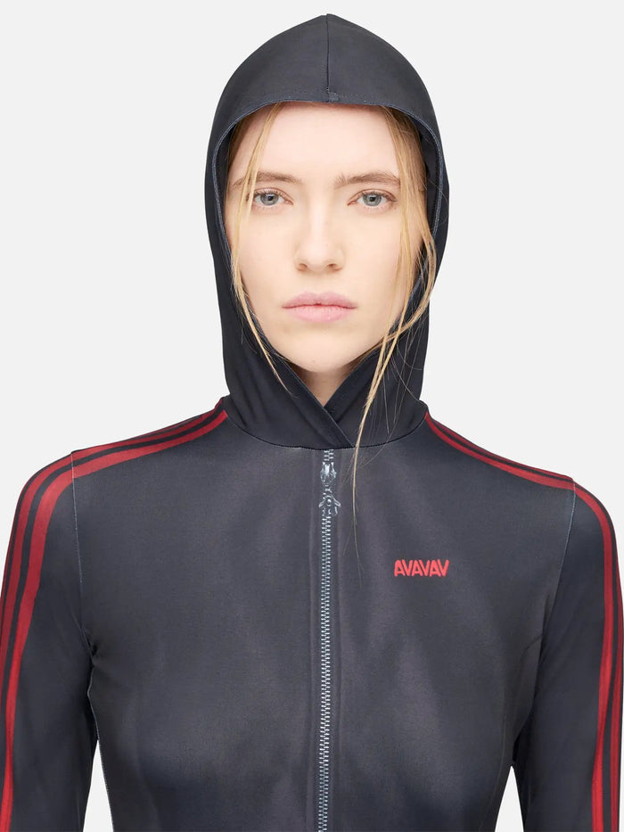 ADIDAS ORIGINALS AVAVAV x adidas Tracktop Baselayer - Better Scarlet - Uncategorized EŞOFMAN ÜSTÜ
