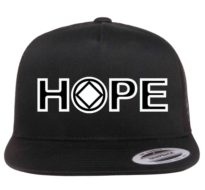 Ball Cap - HOPE w/ NA Symbol - Black