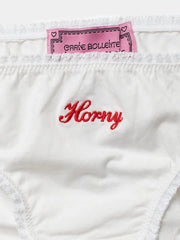 CARNE BOLLENTE Barely Behaving - White - Kategorize edilmemiş BOXER