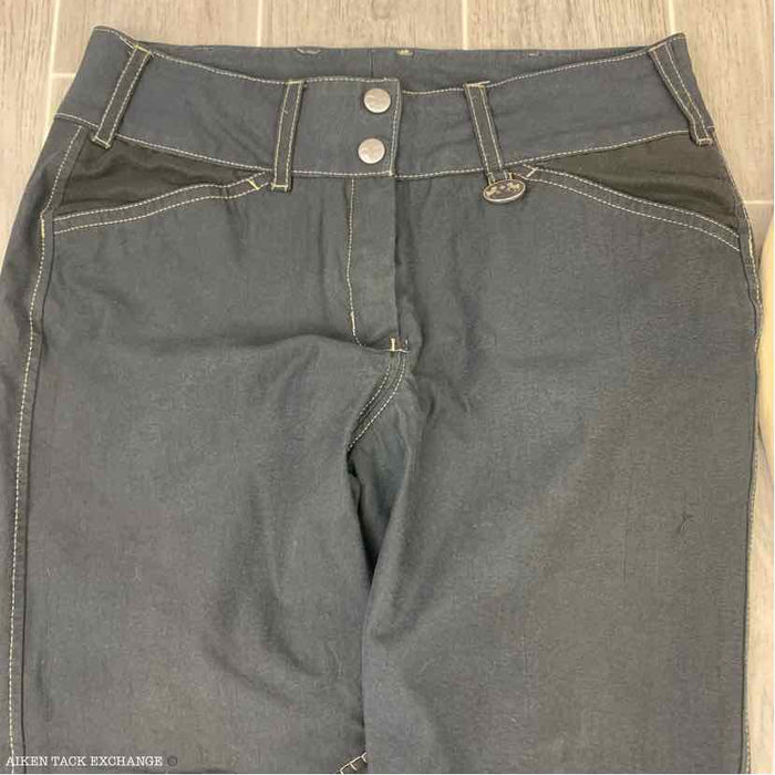 BARGAIN BUNDLE: 2 Pairs of Knee Patch Breeches, Equine Couture & HKM, Size 28
