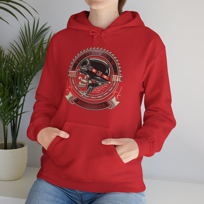 Bill W 1935 Messenger AA dtg Hoodie