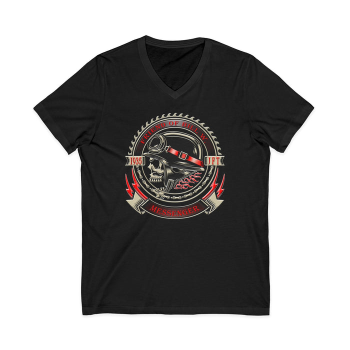 Bill W 1935 Messenger AA V-Neck Tee
