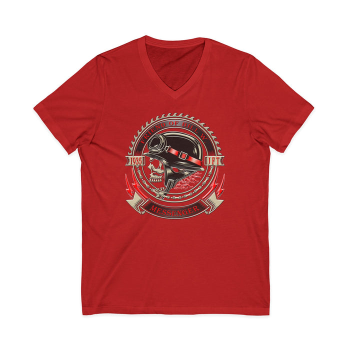Bill W 1935 Messenger AA V-Neck Tee