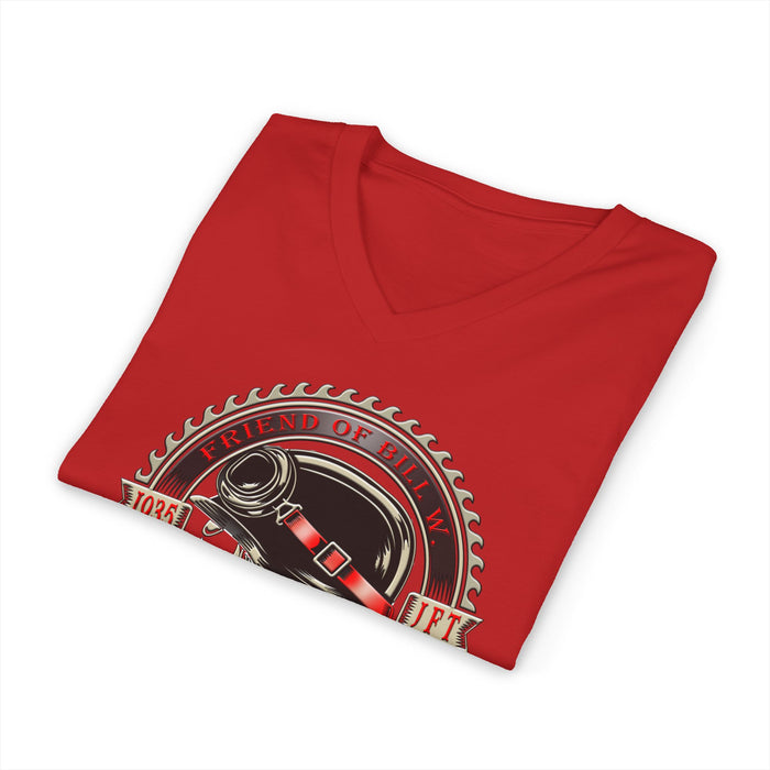 Bill W 1935 Messenger AA V-Neck Tee