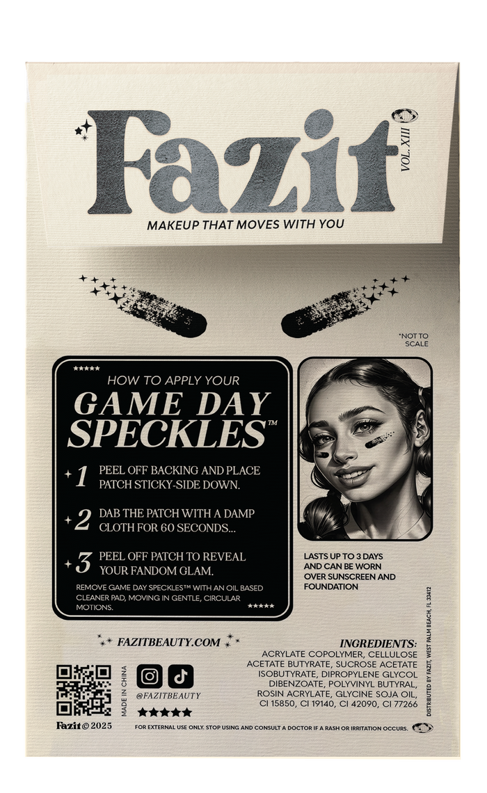 Fazit Black Game Day Speckles