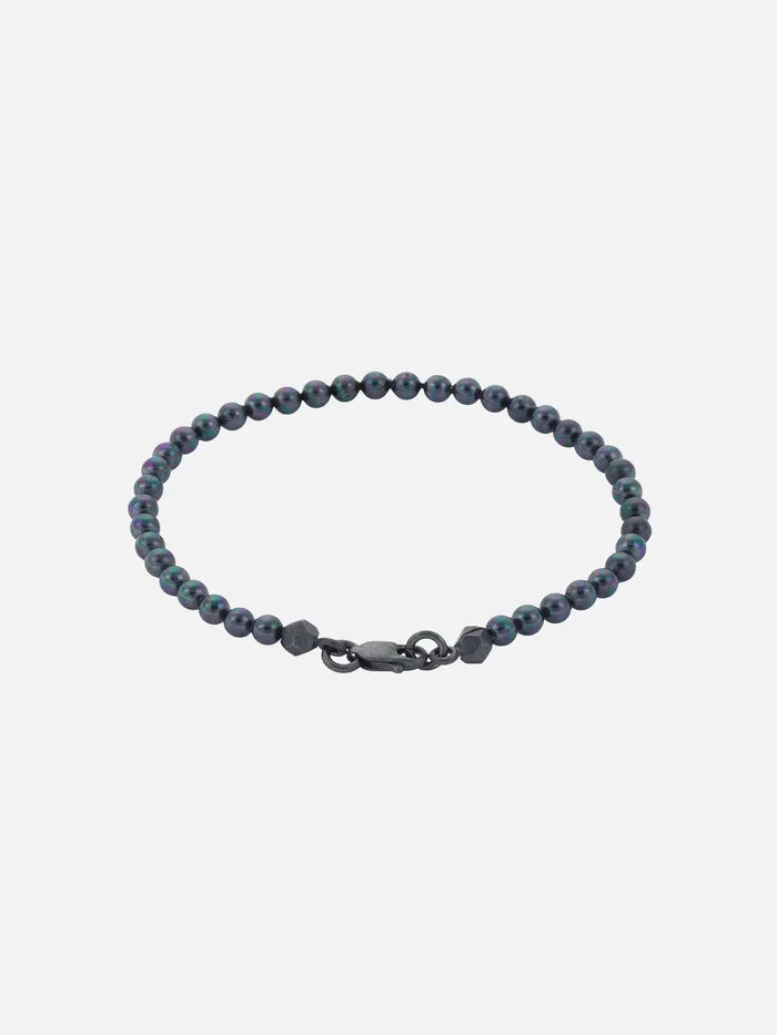 ATOLYEWOLF Black Pearl Bracelet in Oxide - Kategorize edilmemiş BİLEKLİK
