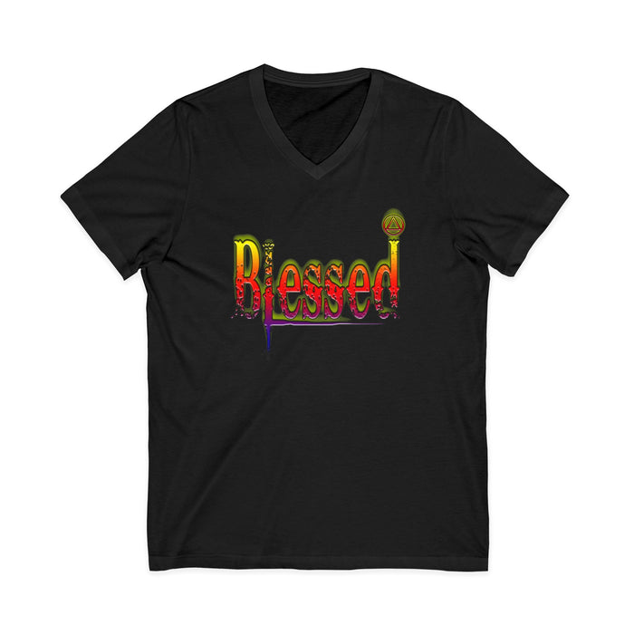 Blessed V.1 AA V-Neck Tee