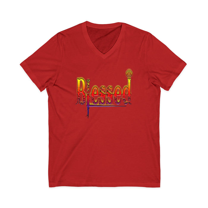 Blessed V.1 AA V-Neck Tee