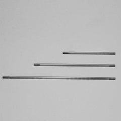 Different lengths of rod for the autosparge