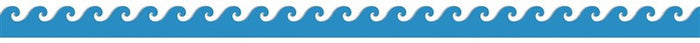 Blue Waves Border