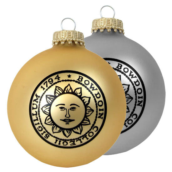 Silver and gold ornaments