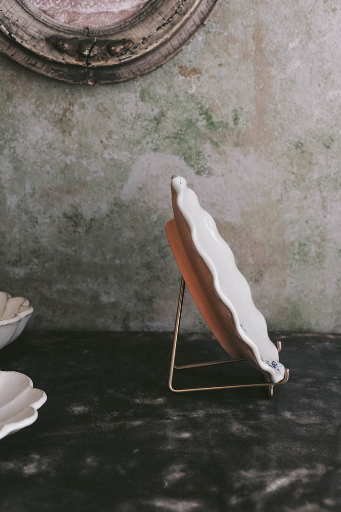 Brass Plate Stand