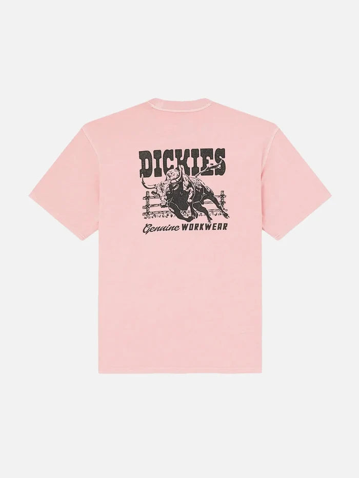DICKIES Buchtell SS Tee - Bridal Rose - Uncategorized T-SHIRT