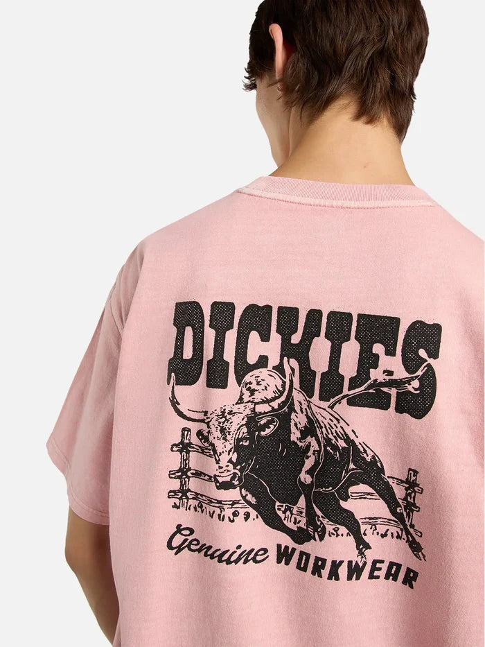 DICKIES Buchtell SS Tee - Bridal Rose - Uncategorized T-SHIRT