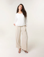 Sparkle Wide Leg Trousers