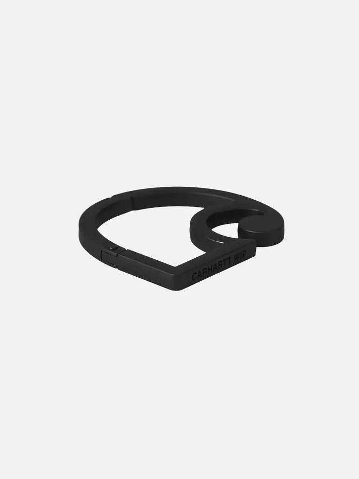 CARHARTT WIP C-Logo Carabiner - Black - Uncategorized ANAHTARLIK
