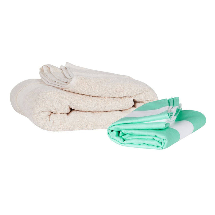 Cabana Stripe Narrabeen Beach Towel - 2 sizes - The Preppy Bunny