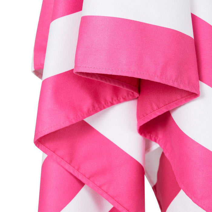Cabana Stripe Phi Phi Pink Beach Towel - 2 sizes - The Preppy Bunny