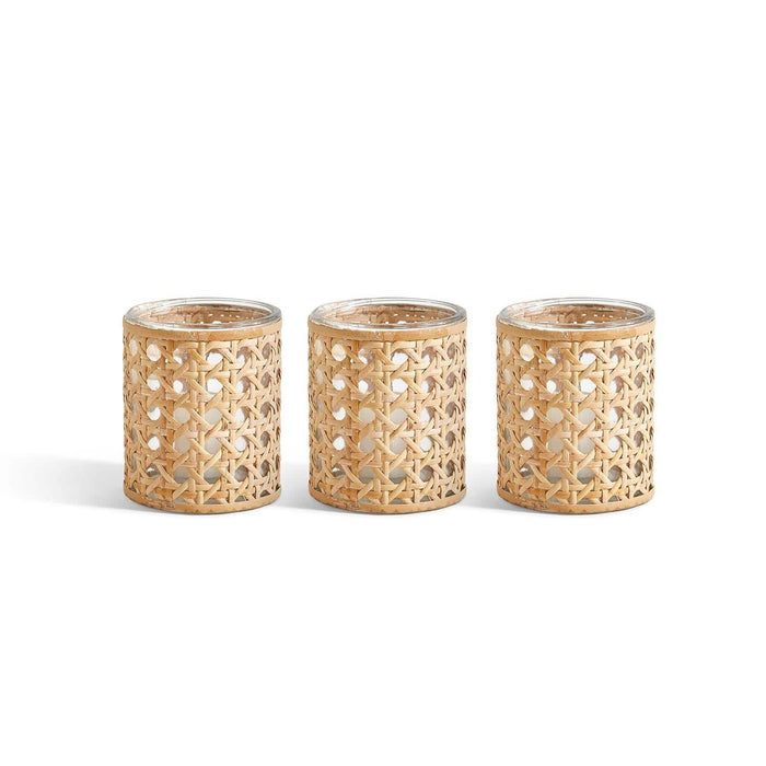 Cane Tealight Candle holders / Vases - The Preppy Bunny