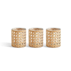 Cane Tealight Candle holders / Vases - The Preppy Bunny