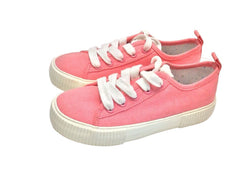 Cat & jack Pink Lace Up Classic Kids Sneakers