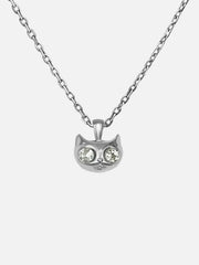 RAFTAF Cat Necklace - Silver - KOLYE